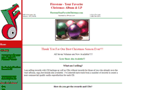 Desktop Screenshot of firestonechristmasalbum.com